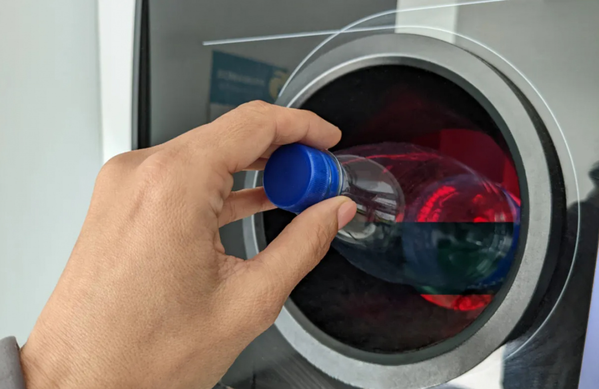 Rücknahme mittels Automaten